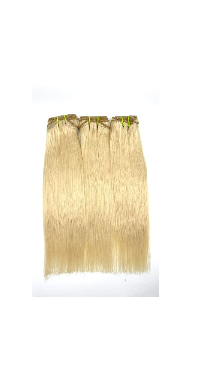 Blonde Straight Virgin Hair Bundles