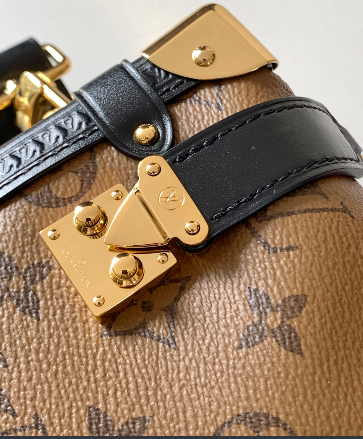 Brown and Black LV with Gold