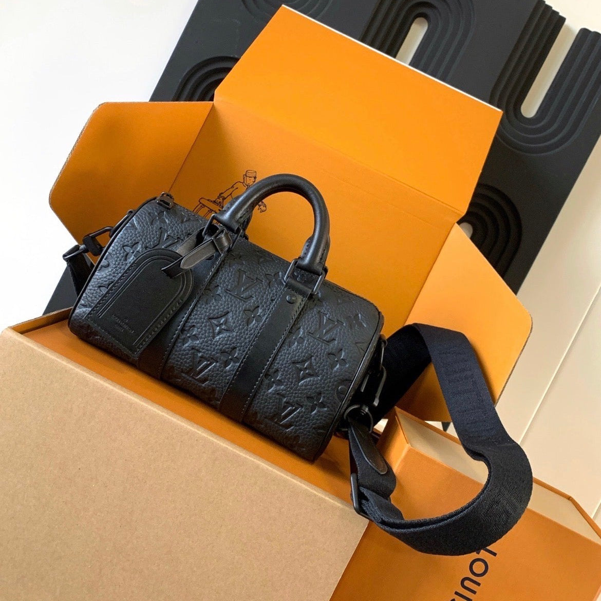 Black LV Bag