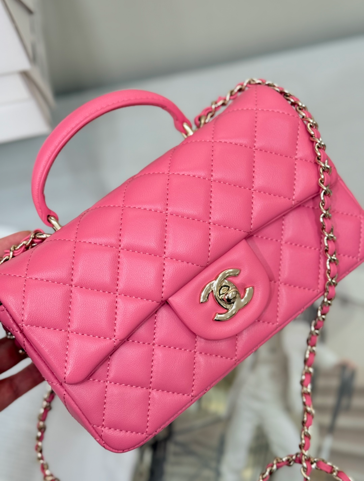 Pink Chanel Bag
