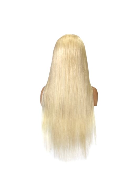 Blonde Straight Virgin Wig